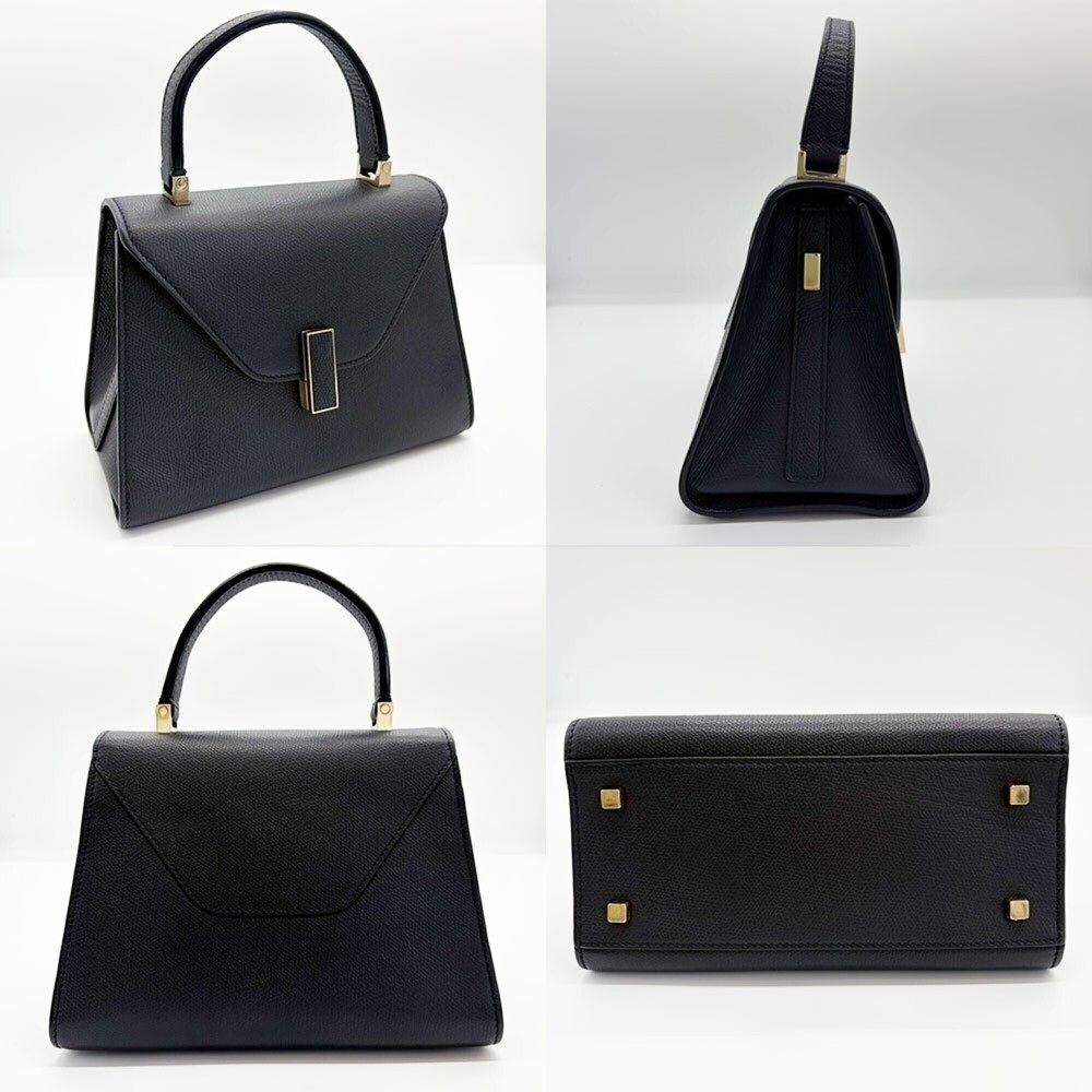 Valextra Mini Iside 2-way Shoulder Handbag Navy WBES0036028LOC99-NN - Picture 3 of 7